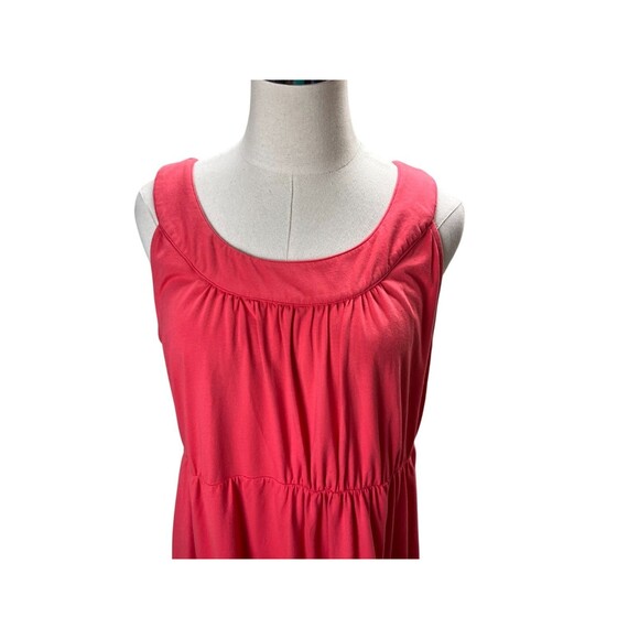 Russ Berens Dress Women's Size Large Pink Cotton Blend Shift Sleeveless - Picture 4 of 8